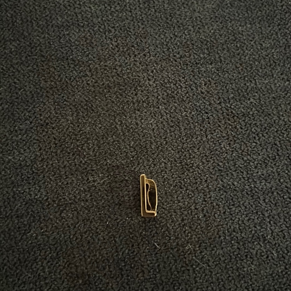 Letter L charm